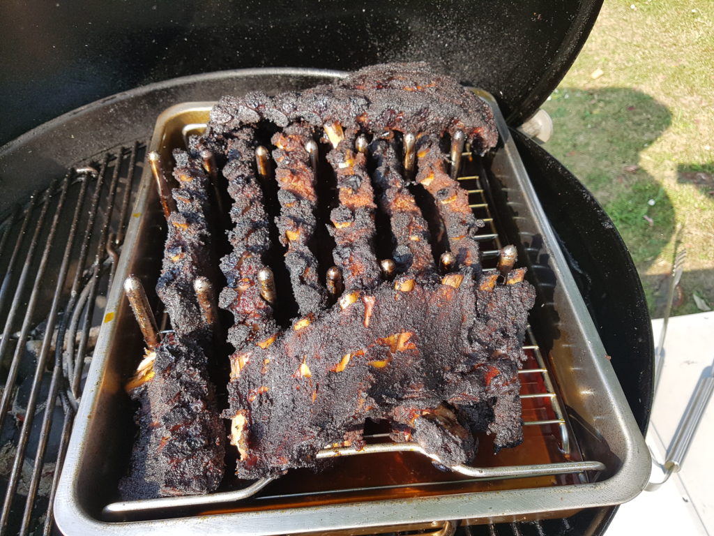 Halter für Spareribs - Chaosgriller